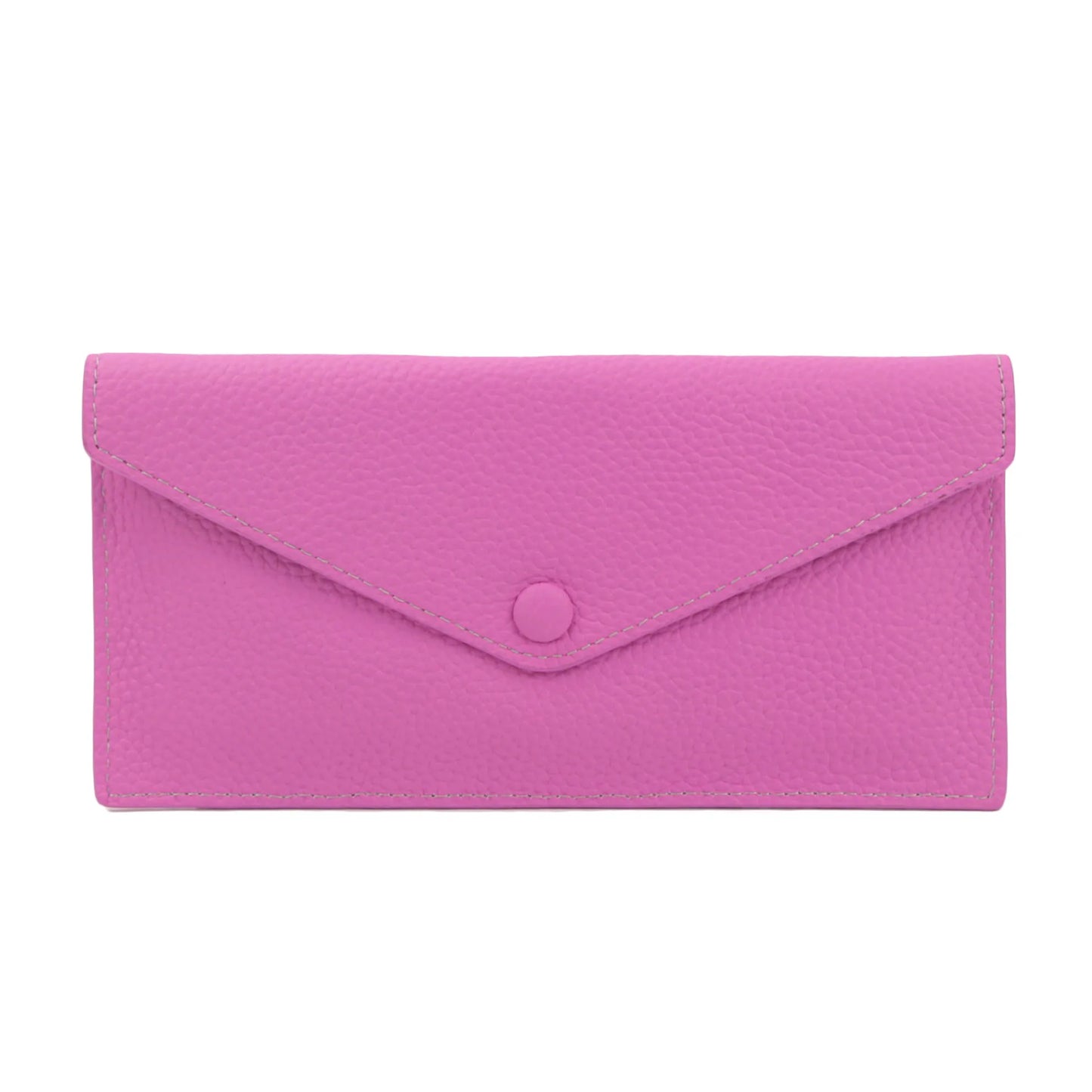 Customized Letters Pebble Pattern Envelope Bag Thin Long Wallet Cardholder Clutch Bag Women'S Mobile Bag Coin Purse