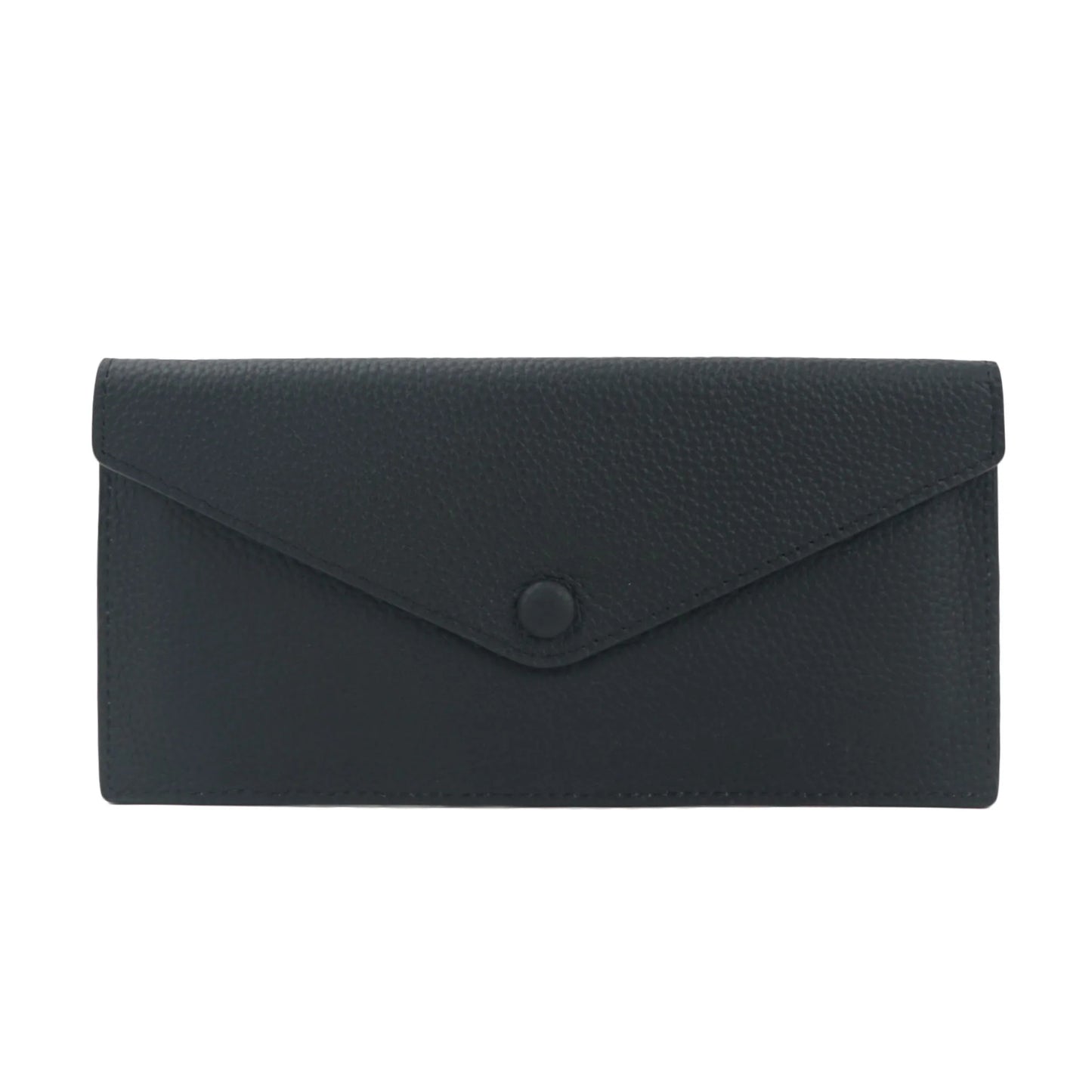 Customized Letters Pebble Pattern Envelope Bag Thin Long Wallet Cardholder Clutch Bag Women'S Mobile Bag Coin Purse