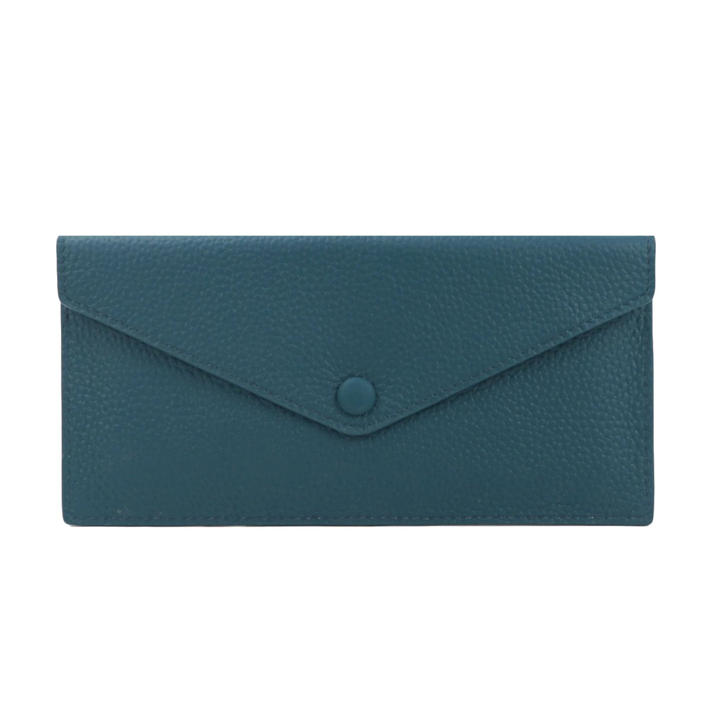 Customized Letters Pebble Pattern Envelope Bag Thin Long Wallet Cardholder Clutch Bag Women'S Mobile Bag Coin Purse