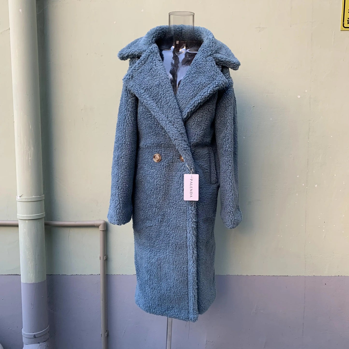 2021New Teddy Coat Faux Fur Long Coat Women Lamb Fur Coat Thick Coat Oversized Outwears